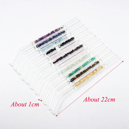 Gemstone Infused Drinking Straw